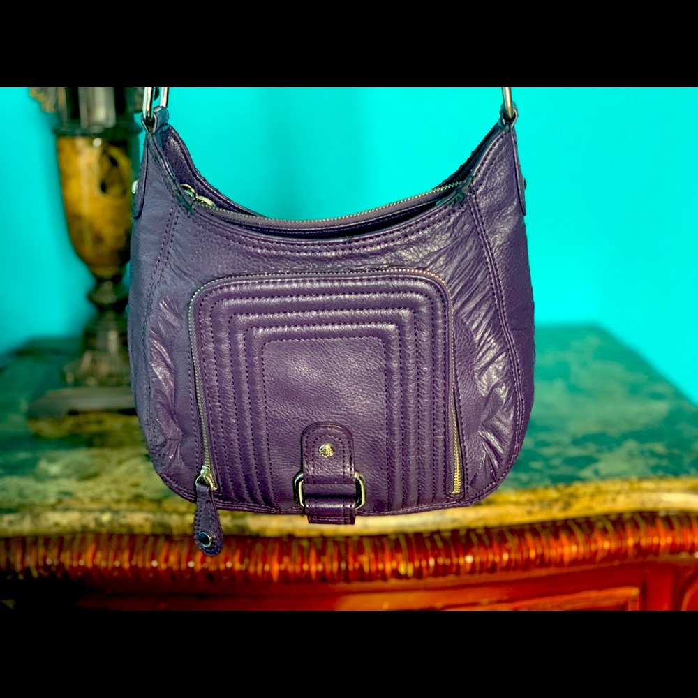 Dana Buchman Purple crossbody purse